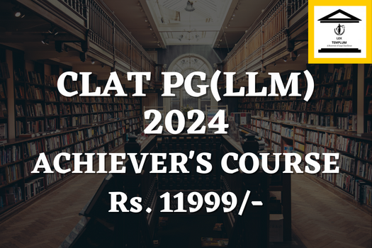 CLAT PG(LLM) 2024 Course Achiever